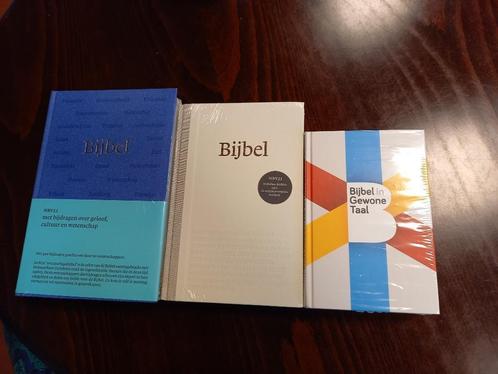 3 Bijbels NIEUW in folie, Livres, Religion & Théologie, Neuf, Christianisme | Catholique, Christianisme | Protestants, Enlèvement ou Envoi