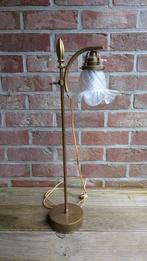 Lampe de bureau ancienne art deco, Gebruikt, Metaal, Art déco, 50 tot 75 cm