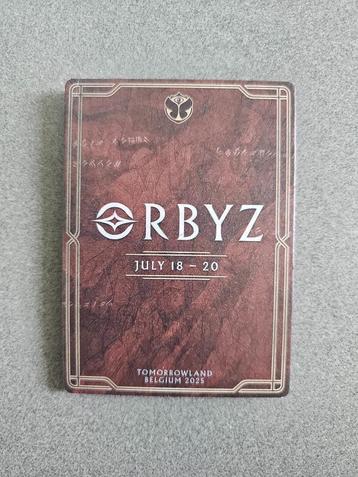 Tomorrowland - Orbyz plattegrond beschikbaar voor biedingen