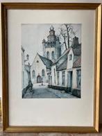 Pentekening / aquarel Maurits Dousselaere, Ophalen