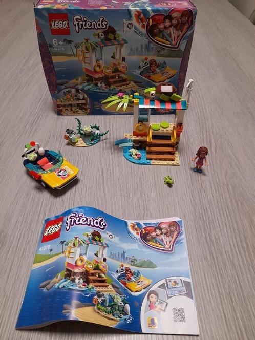 LEGO Friends Schildpadden Reddingsactie - 41376, Kinderen en Baby's, Speelgoed | Duplo en Lego, Zo goed als nieuw, Lego, Complete set
