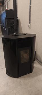 Pelletkachel Green Puros Pigreco Zwart, Ophalen, Gebruikt, Overige typen, 60 tot 150 cm