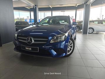 Mercedes-Benz C 160 160 9G-TRONIC Bus Sol *Leder/Camera*, Automaat, Blauw, Parkeersensor, 5 deurs