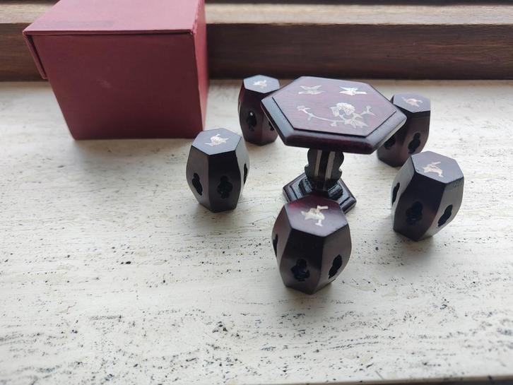 Miniatuur Chinese meubels, Collections, Maisons de poupées & Accessoires, Enlèvement