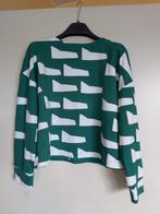 sweater belgische ontwerpster, Kleding | Dames, Ophalen of Verzenden, Nieuw, Maat 42/44 (L), Groen