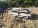 Paardenbox voor paneel met schuifdeur en 9 ijzeren panelen,, Dieren en Toebehoren