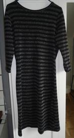 Zwart/grijs(glitter) jurk M, Ophalen of Verzenden, Zwart
