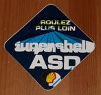 Vintage sticker Shell supershell ASD olie retro autocollant, Verzamelen, Stickers, Auto of Motor, Ophalen of Verzenden, Zo goed als nieuw