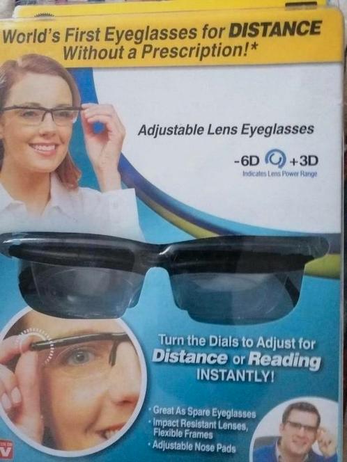Verstelbare vision vergrootglazen Nieuw Plexiglas / verpakki, Sport en Fitness, Gezondheidsproducten en Wellness, Nieuw, Overige typen