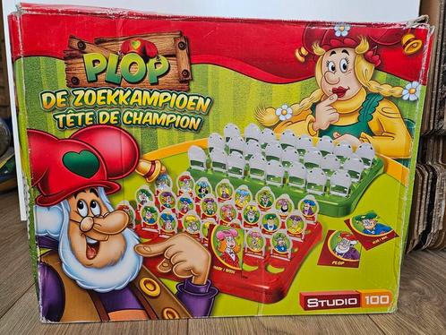 Plop de zoekkampioen - Studio 100, Hobby en Vrije tijd, Gezelschapsspellen | Bordspellen, Gebruikt, Ophalen