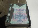 vintage Custo Barcelona jurk festival outfit maat 2 / M 38, Maat 38/40 (M), Custo Barcelona, Blauw, Ophalen of Verzenden