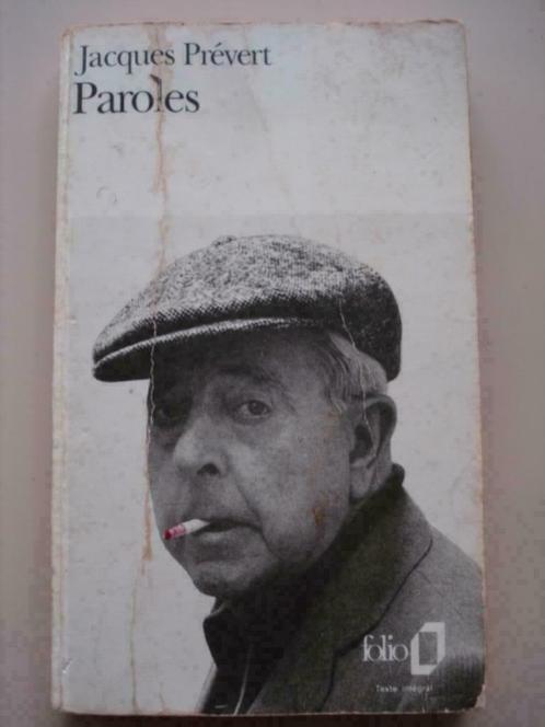 3. Jacques Prévert Paroles Folio 1996, Boeken, Gedichten en Poëzie, Gelezen, Eén auteur, Verzenden