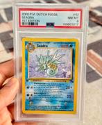 2000 PM DUTCH FOSSIL #42 SEADRA 1ST EDITION Psa-8 Nederlands, Hobby en Vrije tijd, Verzamelkaartspellen | Pokémon, Ophalen of Verzenden