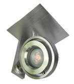 Opbouwspot Ring 1-licht GU10 LED, Nieuw, Ophalen of Verzenden, Metaal, Mooi