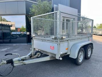 Bakwagen geremd 750 kg met loofrekken Bouwjaar 02/03/2016  beschikbaar voor biedingen