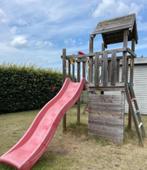 Speeltuig Jungle Gym met glijbaan en dubbele schommel, Kinderen en Baby's, Speelgoed | Buiten | Speeltoestellen, Ophalen, Gebruikt