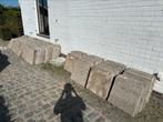 Silexdal wit 6/8 - 50x50x4 cm, Tuin en Terras, Tegels en Klinkers, Ophalen, Gebruikt, 10 m² of meer, Beton
