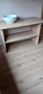 Meuble de salle de bain en tronc de chêne, Maison & Meubles, Enlèvement