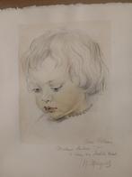 tekening Rubbens, Antiek en Kunst, Kunst | Tekeningen en Fotografie, Ophalen
