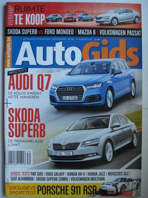 AutoGids 934, Livres, Autos | Brochures & Magazines, Utilisé, Général, Envoi