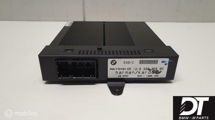Radio versterker Harman Kardon BMW E46 Cabrio 65128380068, Auto-onderdelen, Elektronica en Kabels, BMW, Gebruikt, Ophalen of Verzenden