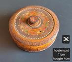 Houten potje, Antiek en Kunst, Ophalen of Verzenden