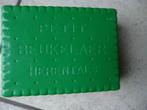 Vintage groene brooddoos "Petit Beukelaer Herentals", Ophalen, Zo goed als nieuw, Gebruiksvoorwerp