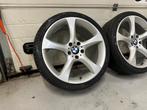19inch BMW Style 230 Breedset Velgen Nwe Banden 5x120 E90 F3, Auto-onderdelen, 19 inch, Gebruikt, Banden en Velgen, Ophalen of Verzenden