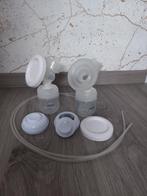 Philips Avent Natural dubbele kolfset voor elektrische kolf, Kinderen en Baby's, Ophalen of Verzenden, Zo goed als nieuw, Borstkolf