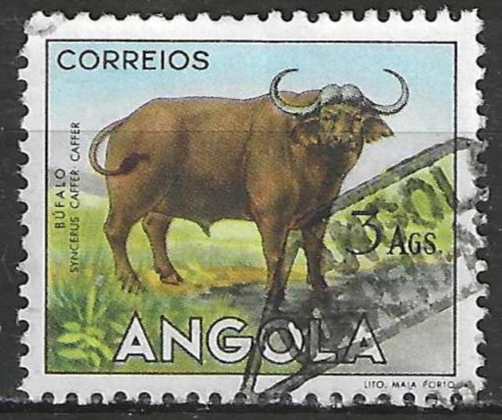Angola 1953 - Yvert 368 - Buffel - 3 a. (ST), Postzegels en Munten, Postzegels | Afrika, Verzenden
