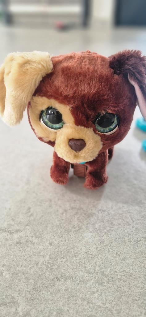 Fur Real interactieve hond, Kinderen en Baby's, Speelgoed | Knuffels en Pluche, Zo goed als nieuw, Hond, Ophalen