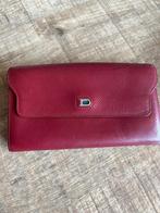 Delvaux portemonnee, Handtassen en Accessoires, Ophalen, Gebruikt, Rood, Leder