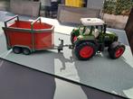 te koop : speelgoed tractor met aanhangwagen, Ophalen of Verzenden, Zo goed als nieuw