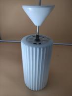 Philips Léman Lucerne vintage opalescente glazen hanglamp, Huis en Inrichting, Gebruikt, Ophalen of Verzenden, 60 watt of meer