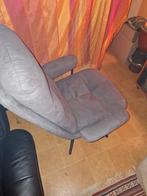 Fauteuil met ottomane, Huis en Inrichting, Zetels | Zetels en Chaises Longues, Ophalen, Zo goed als nieuw, Eenpersoons