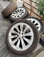 20 inch 5x120 tesla X velgen met banden model X, Auto-onderdelen, Gebruikt, Banden en Velgen, Ophalen of Verzenden, 20 inch