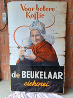 Panneau d'affichage émaillé De Beukelaar 1950, Comme neuf, Enlèvement ou Envoi