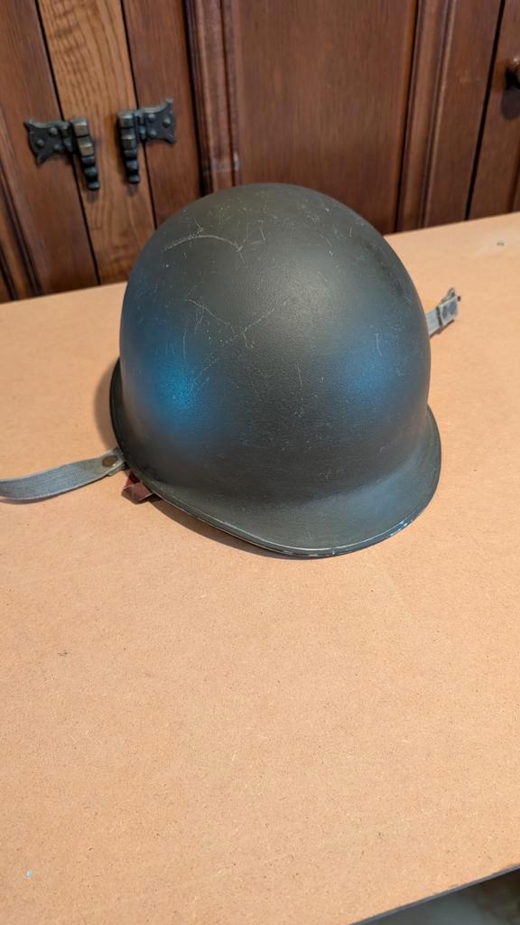 Casque M48 Danois, M1 clone, Verzamelen, Militaria | Algemeen, Ophalen of Verzenden