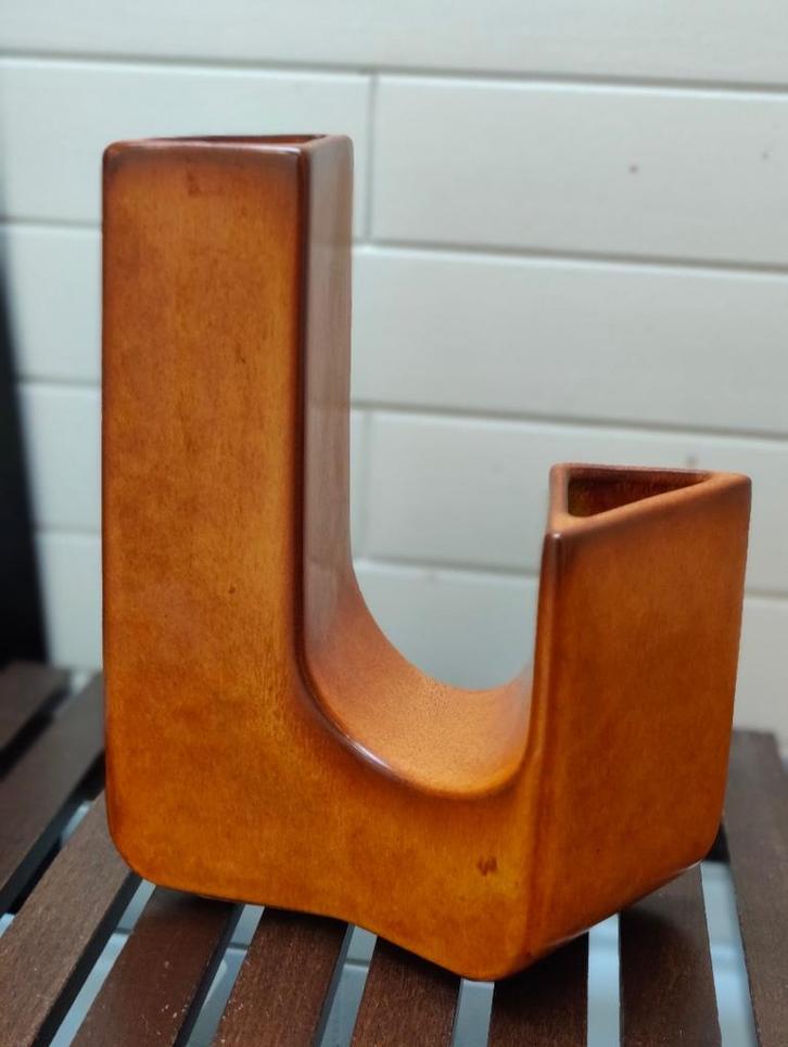 Vaas Screziato ontwerp Roberto Rigo, Verzamelen, Retro, Huis en Inrichting, Ophalen of Verzenden