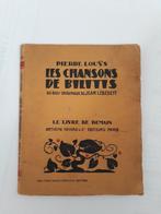De liederen van Bilitis + lithografieën    1930, Ophalen of Verzenden