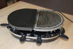 raclette en steengrill, Elektronische apparatuur, Grillplaten, Ophalen, Zo goed als nieuw, Steengrill
