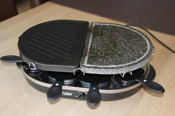 raclette en steengrill beschikbaar voor biedingen