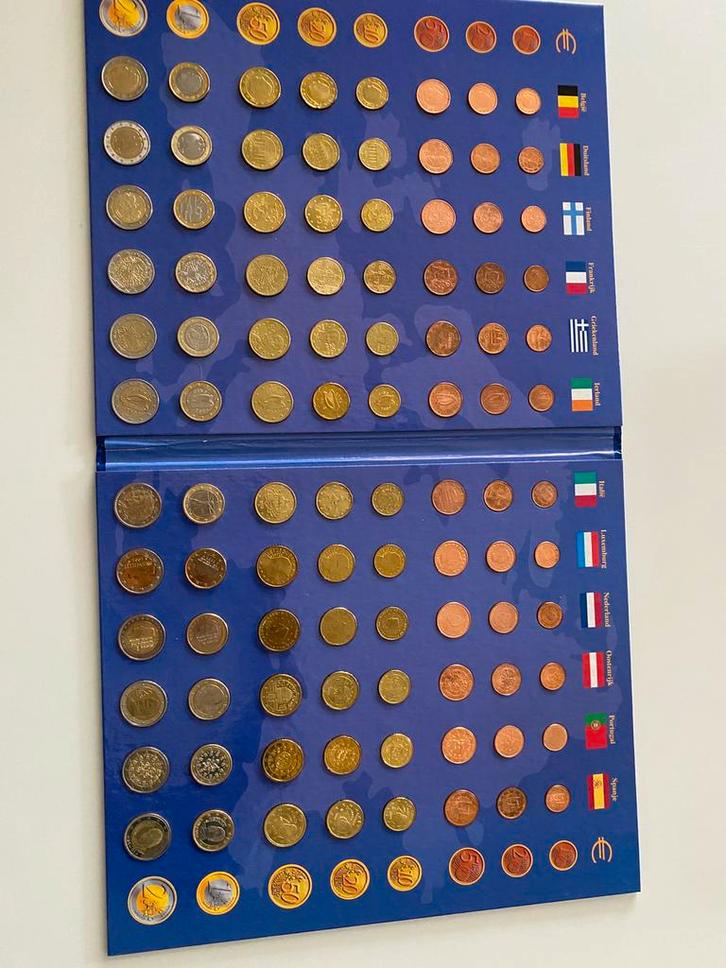 Euro munten eerste 12 lidstaten., Postzegels en Munten, Munten | Europa | Euromunten, Setje, Overige waardes, Overige landen, Ophalen of Verzenden