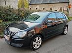 Vw Polo 1.2i Black Edition Airco, Auto's, Voorwielaandrijving, Stof, 1198 cc, Zwart
