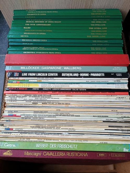 Lot LP's Opera/Aria (bananendoos vol), Cd's en Dvd's, Vinyl | Klassiek, Ophalen