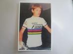 wielerkaart 1983  wk juniors  mario cipollini, Comme neuf, Envoi