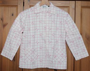 Pyjama en flanelle rose clair Eskimo (taille 10 ans), Enlèvement ou Envoi, Comme neuf, Vêtements de nuit ou Sous-vêtements, Eskimo