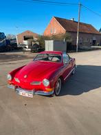 Volkswagen Karmann ghia 1970, Auto's, Automaat, Achterwielaandrijving, Zwart, Leder en Stof