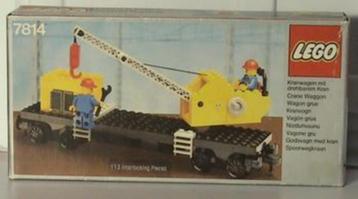 Lego:7814 Crane Wagon with Small Container beschikbaar voor biedingen