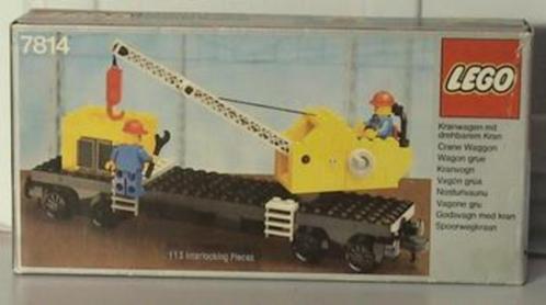 Lego:7814 Crane Wagon with Small Container, Kinderen en Baby's, Speelgoed | Duplo en Lego, Gebruikt, Lego, Complete set, Ophalen of Verzenden